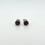 Ladies’ Alexandrite Stud Earrings (14kt White Gold)