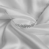 Ladies’ Diamond Cluster Necklace