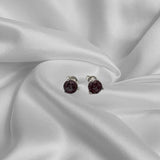 Ladies’ Alexandrite Stud Earrings (14kt White Gold)