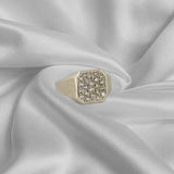Gentlemen’s Pavé Signet Ring