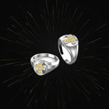 Gentlemen’s Stone Cross Signet